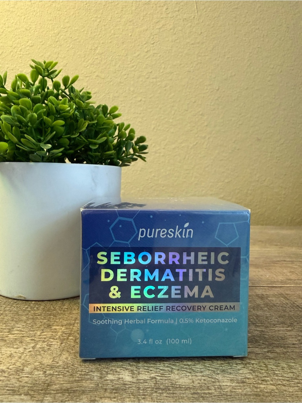 Pureskin Seborrheic Dermatitis & Eczema Intensive Relief Recovery Cream
